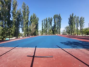 Резиновое покрытие для спортивных и детских площадок под ключ -