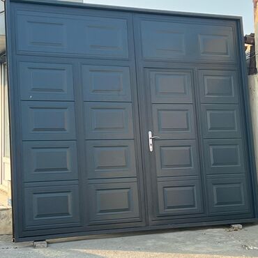 Həyət darvazaları: 🚪 90 Dərəcə Açılan Panel Qapılar 👏🏻 ✅Brend Doors – Avtomatik Qapılar — 14