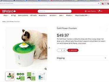 Oprema za kućne ljubimce: Catit Flower Cat Drinking Fountain – 3L - Fontana za mačke sa — 26