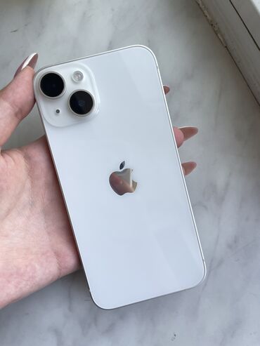 iphone 9 цена в бишкеке: IPhone 14, Б/у, 128 ГБ, Белый, Чехол, Коробка, 78 %