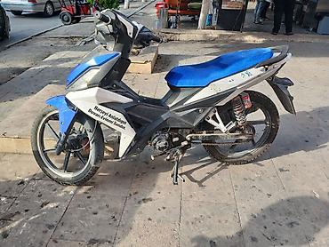 masın satısı: Sport üslublu skuter/moped - Qoşa amortizatorlu arxa asqı — 1