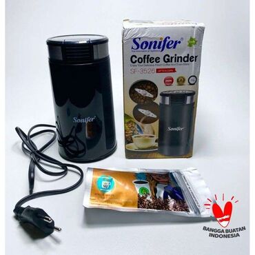 Кофеварки и кофемашины: Кофемолка Sonifer SF-3526 Мини электрическая кофемолка, портативная