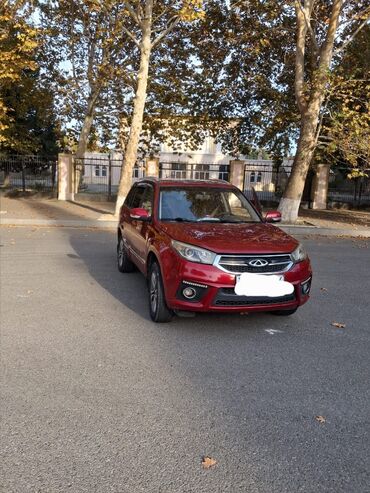 Chery: Chery Tiggo (T11) krossover - Kuzov: 5 qapılı, tünd qırmızı rəng - — 9
