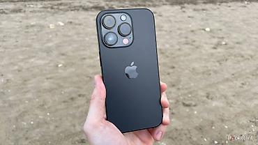 iphone case: IPhone 14 Pro, 128 GB, Black Titanium, Simsiz şarj — 1