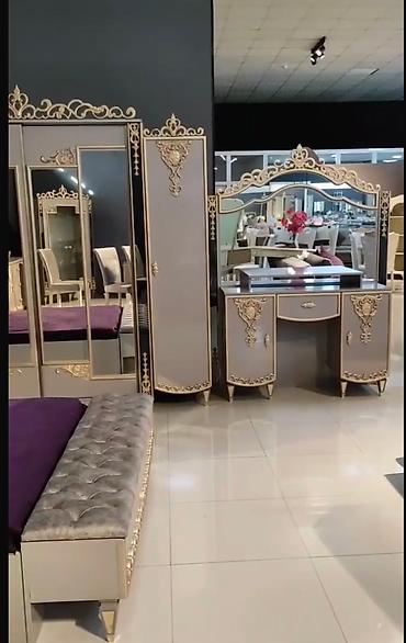 Yataq otağı dəstləri: 2 təknəfərlik çarpayı, Dolab, Komod, 2 tumba, Türkiyə, İşlənmiş -da lalafo.az — 4 Yataq otağı dəstləri: 2 təknəfərlik çarpayı, Dolab, Komod, 2 tumba, Türkiyə, İşlənmiş — 4