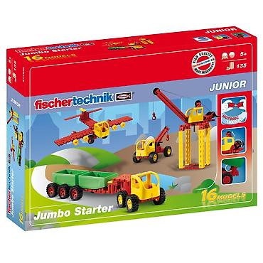 yumşaq konstruktorlar: Fischertechnik Jumbo Starter – yaradıcı uşaq konstruksiya dəsti - — 3