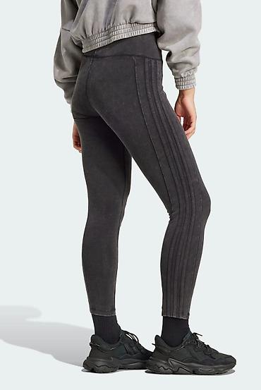 stradivarius s: ADIDAS Originals Wash Leggings women's gray color smooth vel. S — 2