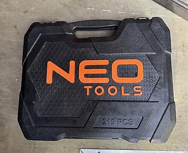 Немецкий набор инструментов NEO Tools, 219 предметов, в прочном