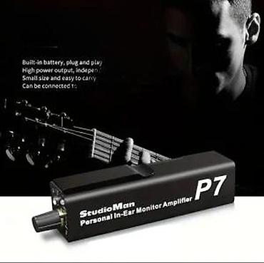 sinsay bluetooth slusalice: P7 STUDIOMAN IN EAR MONITOR AMP POJAČALO ZA SLUŠALICE | Slanje po — 3