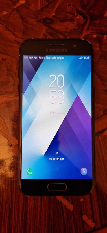 Mobil telefon və aksesuarlar: Samsung Galaxy A3 2017 | 16 GB | rəng - Qara | Barmaq izi, İki sim kartlı at lalafo.az Mobil telefon və aksesuarlar: Samsung Galaxy A3 2017 | 16 GB | rəng - Qara | Barmaq izi, İki sim kartlı