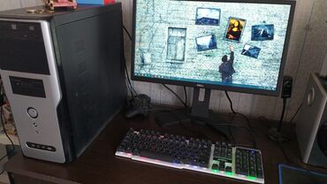 monitor komputer: İşlənmiş kompüter satılır 250 azn❗❗❗ Kompüter problemi: Usb yerlərində