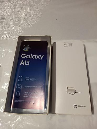 samsun a53: Samsung Galaxy A13, 64 GB, rəng - Mavi, İki sim kartlı — 4