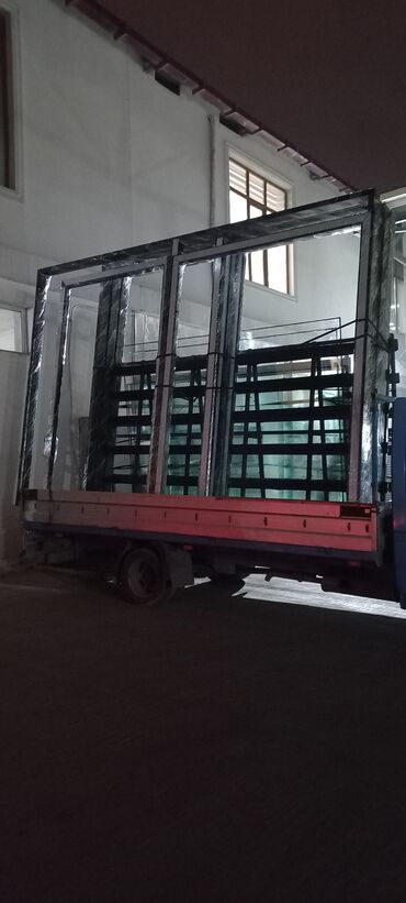 Plastik pəncərələr: Yeni İkiqat şüşə paketi Plastik pəncərə, Еni: 350 sm, Uzunluğu: 300 sm, Pulsuz quraşdırma — 7