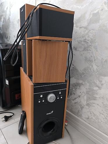 музыкальные центры jvc все модели: Original Genius ev kinoteatrı üçün 5.1 akustik sistem cox gozel ses — 2