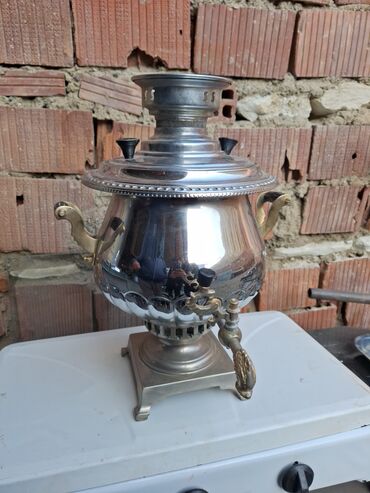 Bağ evi və bağ üçün hərşey: İşlənmiş Od Samovar, 6 l, Ünvandan götürmə, Rayonlara çatdırılma, Pulsuz çatdırılma