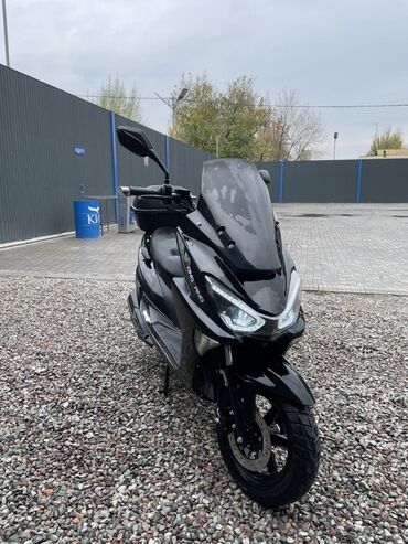 электро мотороллер с кузовом бишкек: 175 куб. см, Бензин