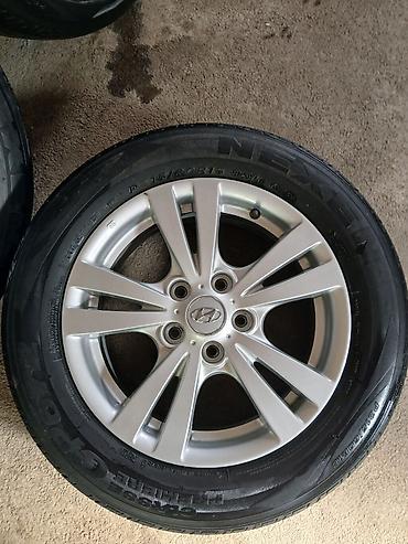 şam disk 17: Hyundai orijinal 16” yüngül lehimli disk və şin komplekti - Disklər — 3