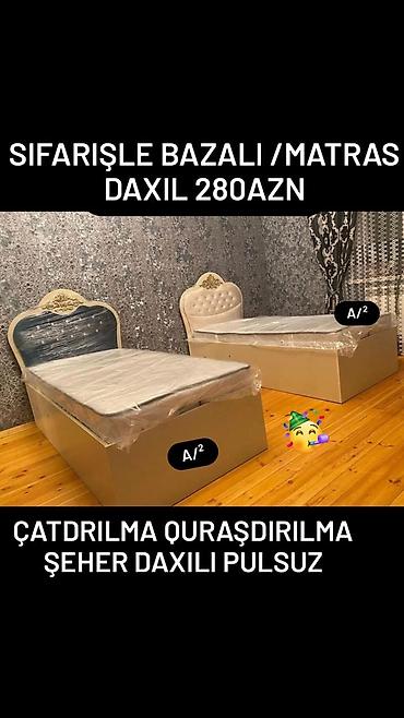 tek kravat gence: Çarpayı yeni tək nəfərlik — 1