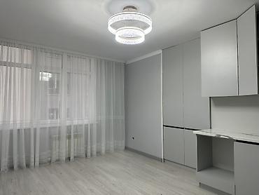 Продажа квартир: 1 комната, 45 м², Аламедин-1 мкр Индивидуалка, 6 этаж, Евроремонт — 1