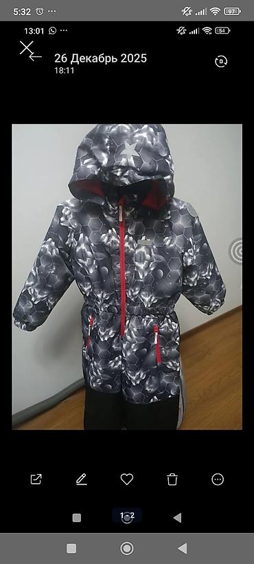 nike tech fleese: Детский зимний комбинезон Tokka Tribe, размер 110. - Дизайн из — 1