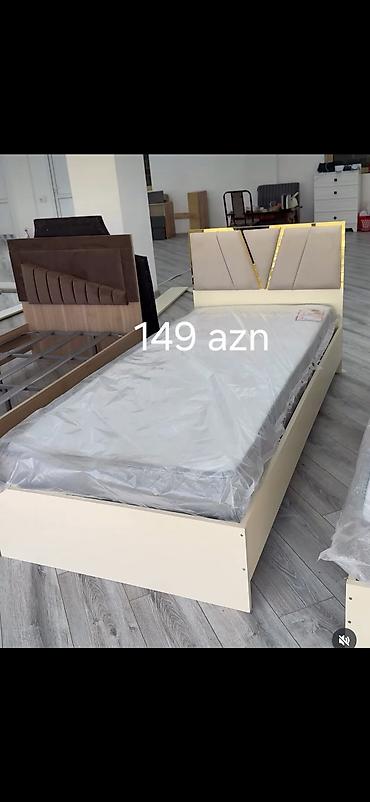 masinli kravat: Tək nəfərlik çarpayı – 149 AZN - Material: MDF/LDSP korpus - Rəng — 1