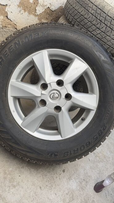 купить зимние шины: Дөңгөлөктөр монтажда 285 / 60 / R 18, Кыш, Комплект, Жол тандабастар (АТ/МТ), Куйма, тешиктери - 6