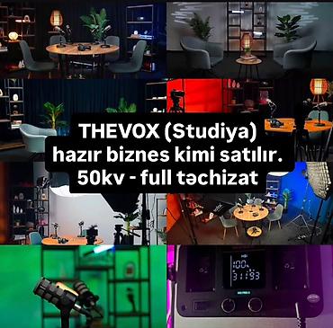 hal hazırda: THEVOX – tam təchizatlı kontent studiyası - Hazır biznes kimi — 1