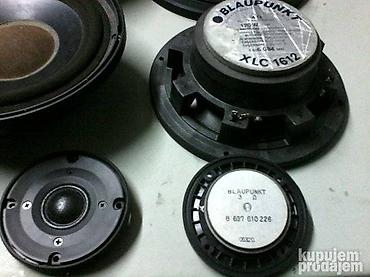 Zvučnici i stereo sistemi: Blaunpukt-6 zvucnika-4 skretnice-daska; sve ispravno -basovi 8 — 9