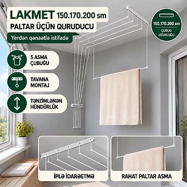 ucuz utu: **Lakmet — Tavan üçün paltar quruducusu, 5 qollu Lakmet paltarları — 1