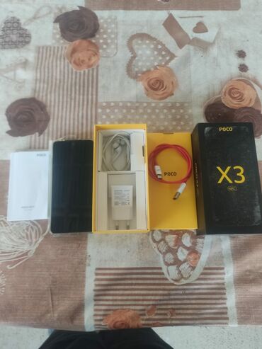 ish elanlari: Poco X3 NFC, 128 GB, rəng - Mavi, Sənədlərlə