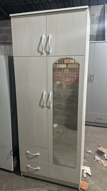Шкафы для одежды: Шкафы новый Шириной 80 Глубина 47 Высота 2м С зеркалом 9000 Доставка — 7