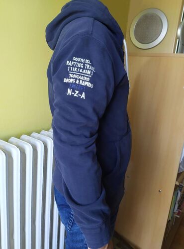 Duksevi: Muški duks sa kapuljačom N.Z.A. New Zealand Auckland Kvalitetan — 7