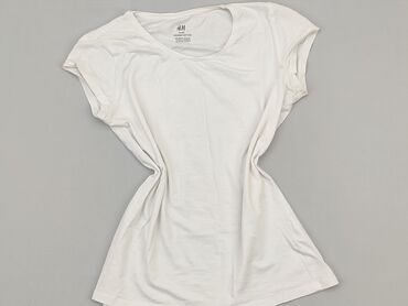 koszulki biale: Koszulka, H&M, 14 lat, 158-164 cm, stan - Dobry