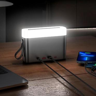 philips xenium 9@9u: Hoco J94A Powerbank – 50000 mAh yüksək tutumlu portativ enerji mənbəyi — 2
