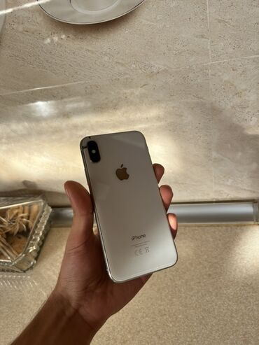 redmi note 13 ikinci el: IPhone X, 128 ГБ, Серебристый, Face ID