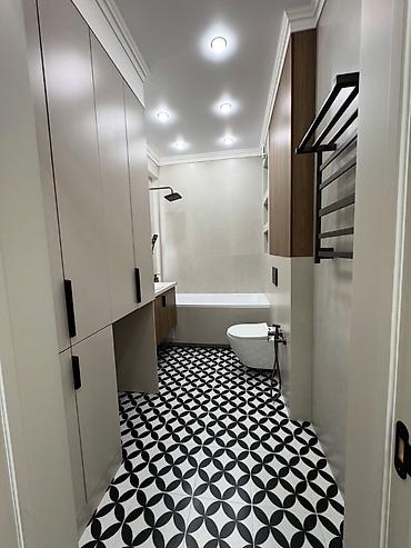 11: 2 комнаты, 64 м², Кок-Жар ж/м Элитка, 11 этаж, Дизайнерский ремонт — 4