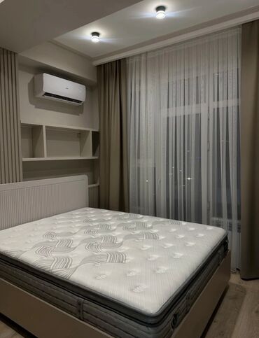 Батирлерди узак мөөнөткө ижарага берүү: 2 бөлмө, Кыймылсыз мүлк агенттиги, Чогуу жашоосу жок, Толугу менен эмереги бар