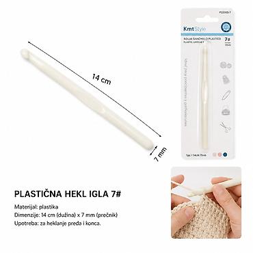 KMT Kuke plastični kuka igle 5200856 Opis: Plastična hekl igla 7# za