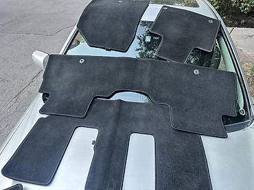 полики на сантафе: Родные Ворсовые Полики Для салона Hyundai, цвет - Черный, Б/у, Самовывоз — 1