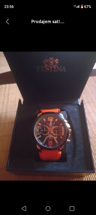 zenski satovi fossil: Classic watch, Festina, Unisex