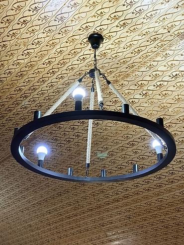 lüstr: Çılçıraq, 10 və daha çox lampa, Metal — 2