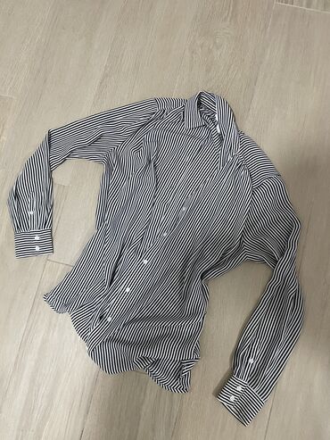 crno bela kosulja: H&M, S (EU 36), Silk, Stripes, color - Multicolored