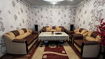 casa bella: Комплект мягкой мебели, Б/у, цвет - Коричневый — 1