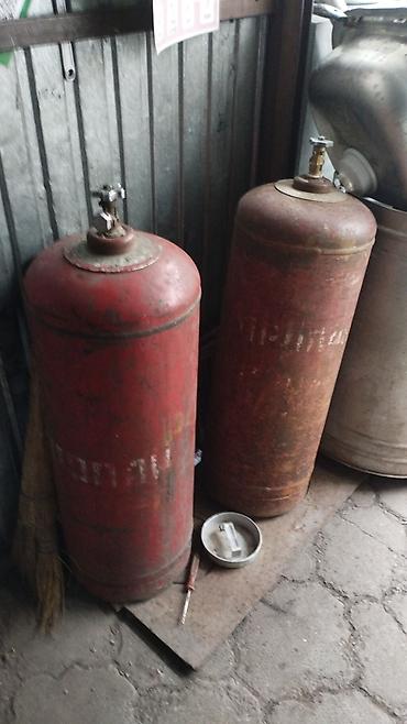 Бытовые газовые баллоны: Газовые баллоны для пропана - Объемы: 50 л (высокий цилиндрический) и — 9