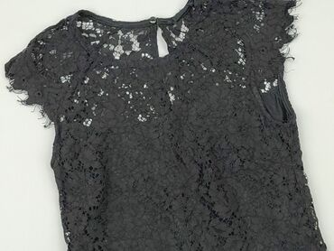 czarne bluzki na ramiączkach z koronką: Блуза жіноча, Reserved, XS, стан - Дуже гарний