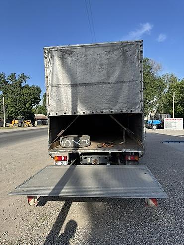 транс: Mercedes-Benz Atego 1222 (желтый кабина, серый тент) 6 ти тонник — 4