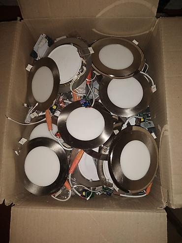 sensorlu lampa: Dairəvi LED tavan spotları – daxili tavana quraşdırılan model - — 2