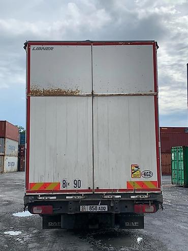 тент кузуп: Прицеп, DAF, Шторный, Б/у — 4
