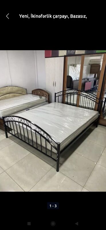 Çarpayılar: Təknəfərlik çarpayı, Matras ilə — 36