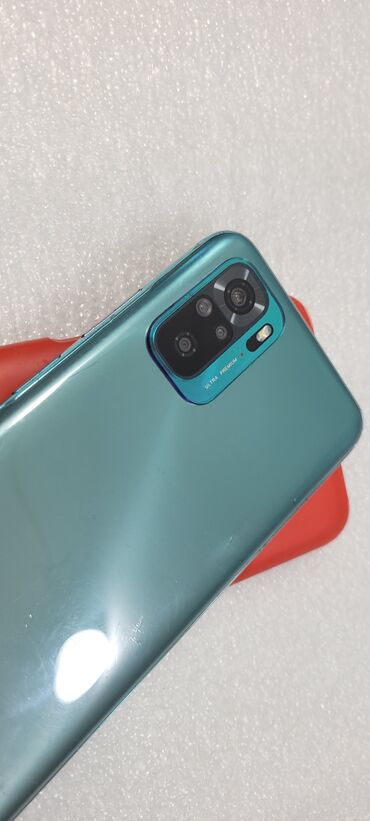 видеорегистратор ми: Redmi, Redmi Note 10, Б/у, 64 ГБ, цвет - Зеленый, 2 SIM